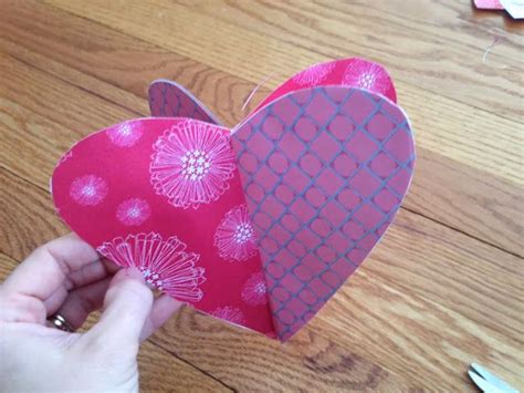 3 D Paper Hearts Hearts Paper Crafts Heart Crafts Paper Hearts Chalk