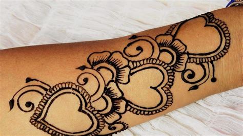Cute Beginner Easy Henna Tattoo Designs
