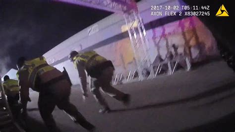 Las Vegas Mass Shooting Body Cam Footage Shows Police Responding To Deadly Attack