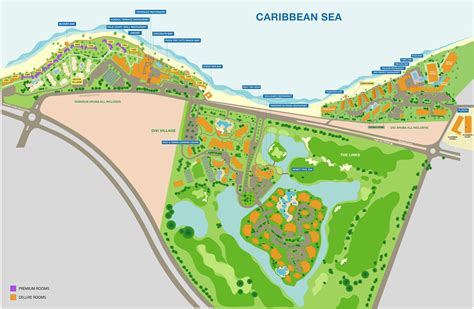 Resort Map Divi Aruba Resorts Aruba