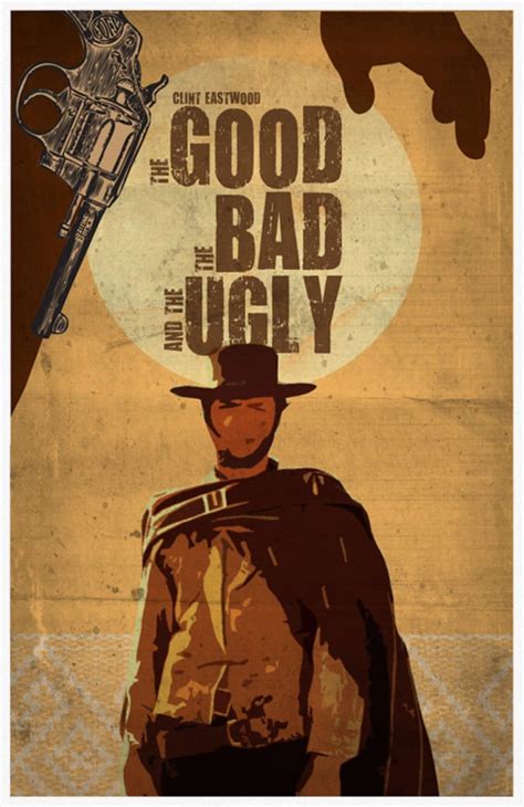 The Good The Bad And The Ugly Poster The Good The Bad The Ugly Fan Poster By Hessam Hd On