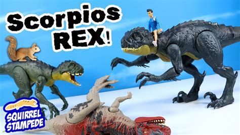 Jurassic World Scorpios Rex Dino Escape Camp Cretaceous Review Youtube