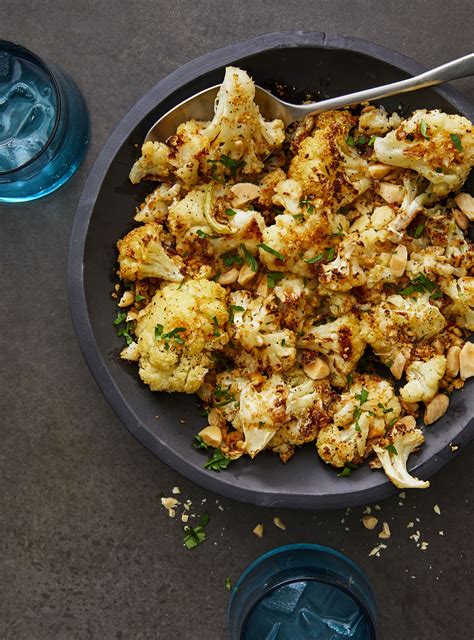 Air Fried Cauliflower With Almonds And Parmesan Allrecipes