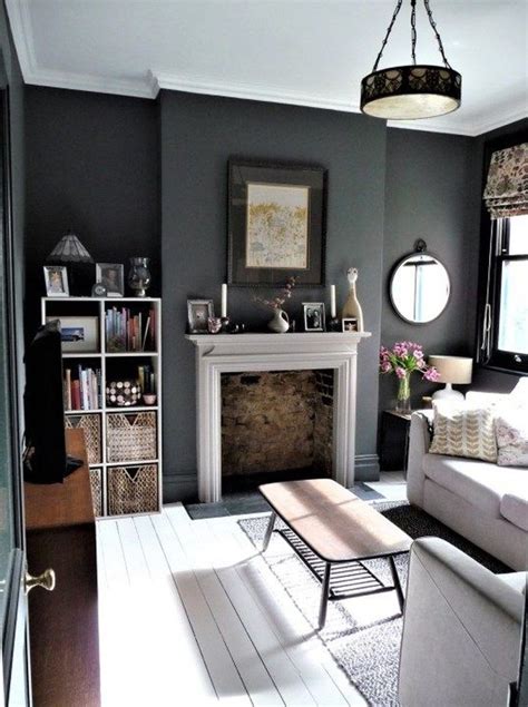 Dark Gray Living Room