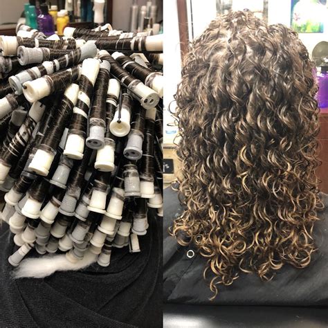 Spiral Perm I Love Doing Perms Because I Can Keep The Hair And Curls