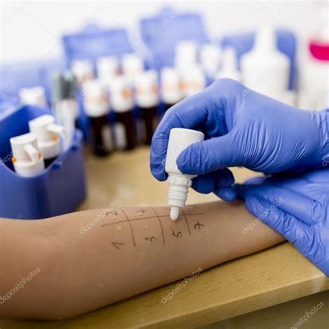 Allergy Skin Prick Tests — Stock Photo © Gorilla 46689121