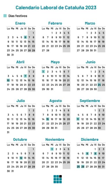 Calendario Laboral 2023 ¿qué Días Son Festivos En Cataluña