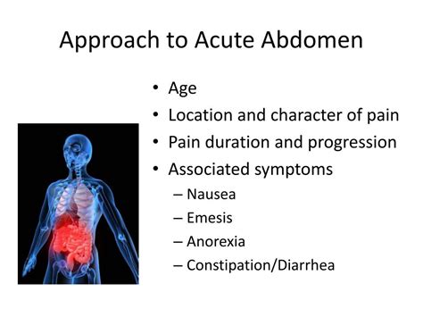 Ppt The Acute Abdomen Powerpoint Presentation Free Download Id4884155