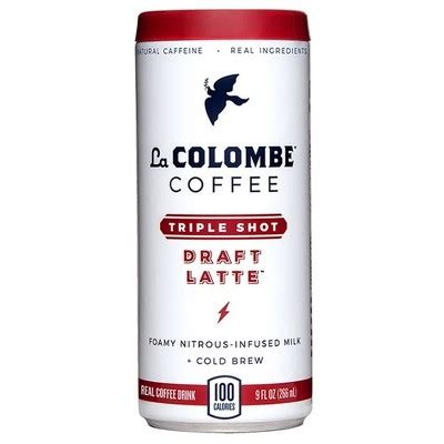 La Colombe Coffee Triple Shot Draft Latte Oz Can Pk Case New York Beverage