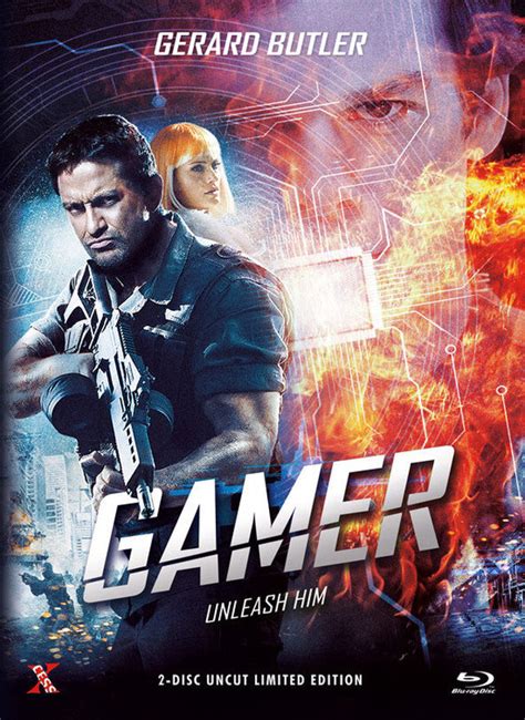 Gamer 2009 Cover C Limited Edition Mediabook Uncut Blu Ray Dvd