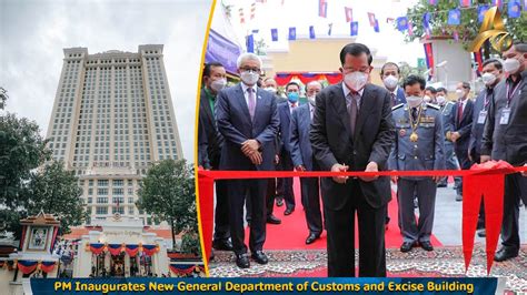 Pm Inaugurates New General Department Of Customs And Excise Building