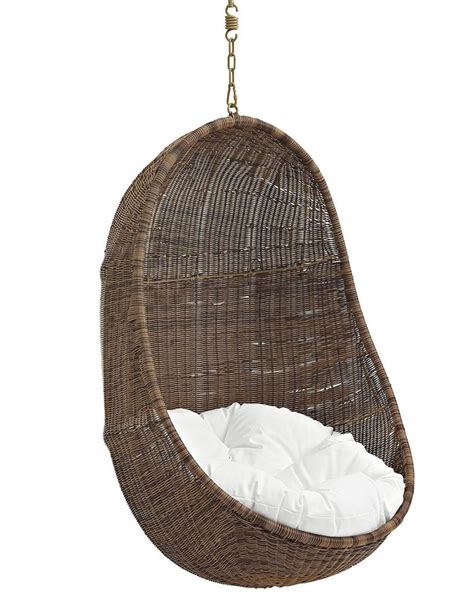 Thick egg chair cushion mat outdoor indoor for patio bedroom balcony hanging swing soft warm with pure cotton home decor. Hanging Egg Chair by Nanna Ditzel