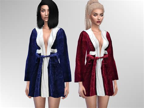 Soft Robes By Puresim At Tsr Sims 4 Updates