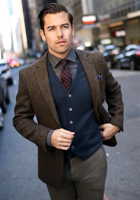 Harris Tweed Herringbone Sport Coat Mens Outfits Mens Fashion Suits