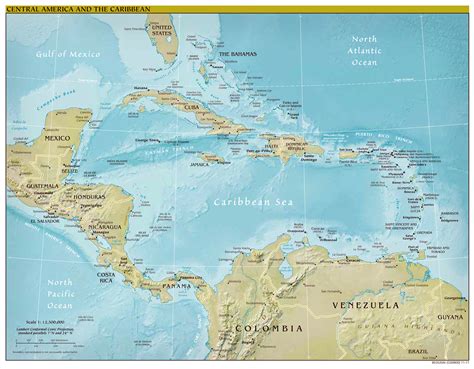 Download Map Of Caribbean Free Images