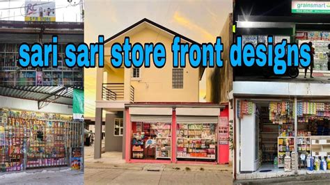 Sari Sari Store Front Store Design Frontdesign Youtube