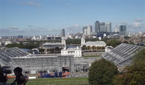 It was held from 28 july to 12 august 2012. London Skyline from the top of Greenwich Park - London 201 ...