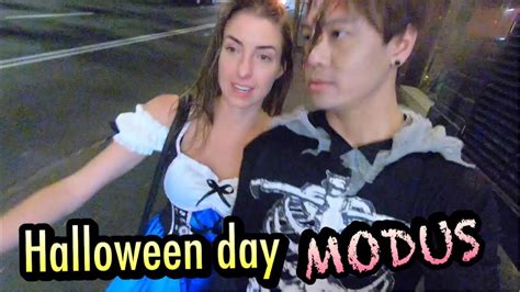 Cari Cewek Cantik Di Halloween Day Judotwins Youtube