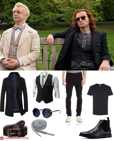 Crowley From Good Omens Costume Carbon Costume DIY Dress Up Guides For Cosplay Halloween Chegos Pl