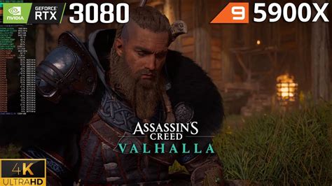 Assassin S Creed Valhalla 4K Ultra High Settings RTX 3080 FTW3
