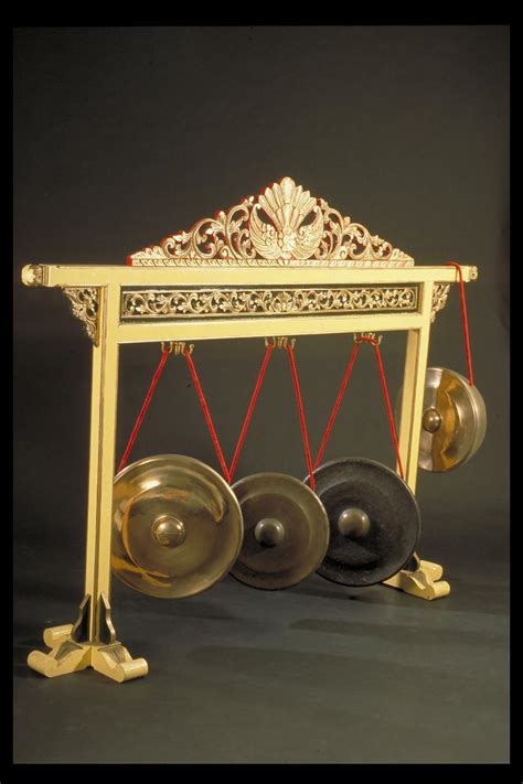 Fusible Auxiliaire Réservoir Gong Gamelan Instrument Langue Du Boeuf Radar