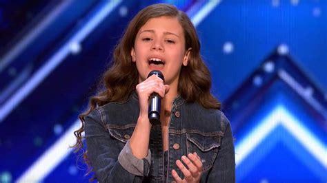 America S Got Talent 13 Year Old Singer Gets Golden Buzzer After