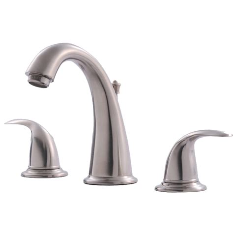 Ultra Faucets Uf55013 Brushed Nickel 2 Handle Lavatory Widespread