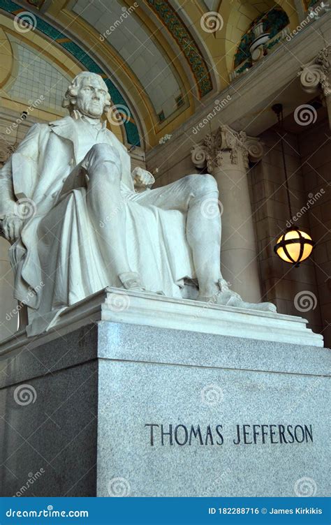 Thomas Jefferson In The Missouri State Museum Editorial Photo Image