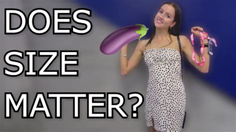 Hot Girls On Does Size Matter Youtube