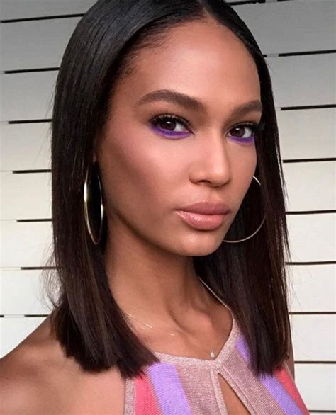 Make Up Top Purple Joan Smalls Model Instagram Wheretoget