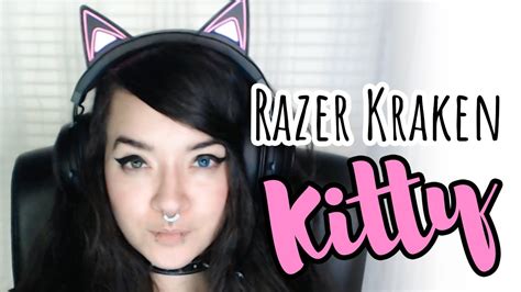 razer kraken kitty edition unboxing youtube