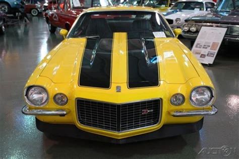 1970 Chevrolet Camaro Z28 Yellow Black Rally Stripes 396 4 Speed Manual