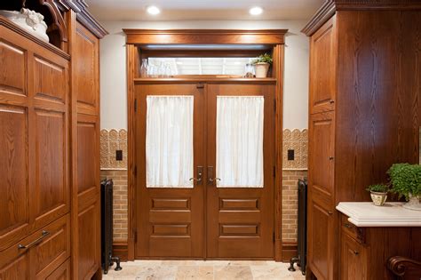 Custom Double Door With Transom For Historical House Craftsman Door