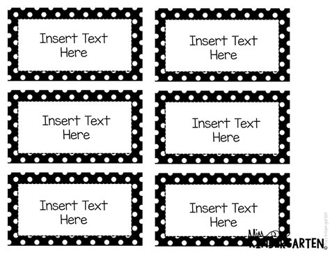 Editable Word Wall Templates Free Label Templates Address Label