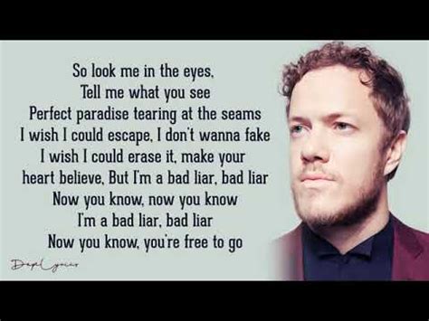 Your current browser isn't compatible with soundcloud. Bad Liar Imagine Dragons LyricsConverteReal com - YouTube