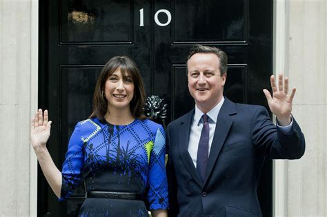 david cameron and wife samantha begin work on life after downing street london evening