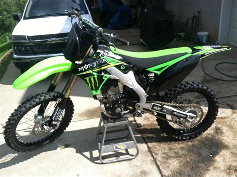 Other kawasaki motorcycles offered via internet auctions: 2009 KX250F Monster Edition for sale on 2040-motos