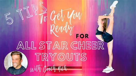 5 EASY Steps To Get YOU Ready For ALL STAR Cheerleading TRYOUTS In ONE