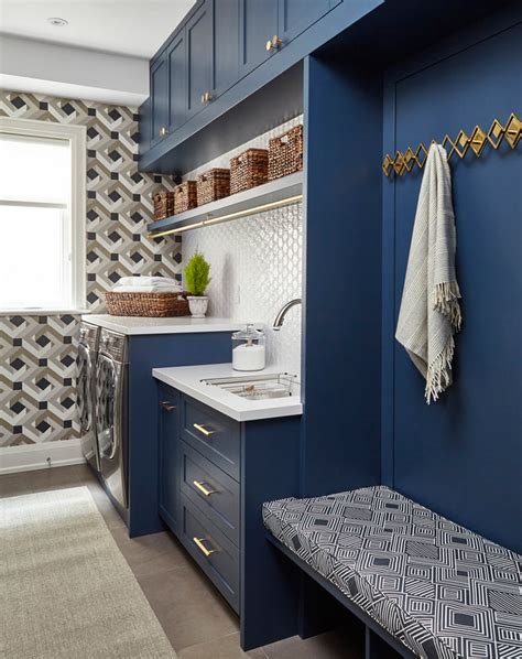 Classic Blue Laundry Room Kbc Direct Kitchen Cabinets