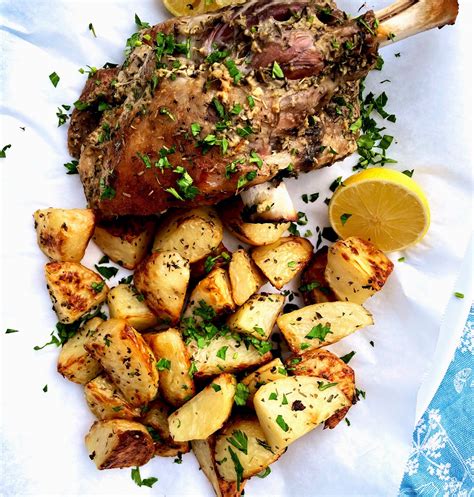 Greek Slow Roasted Lamb Shoulder Best Recipes Uk