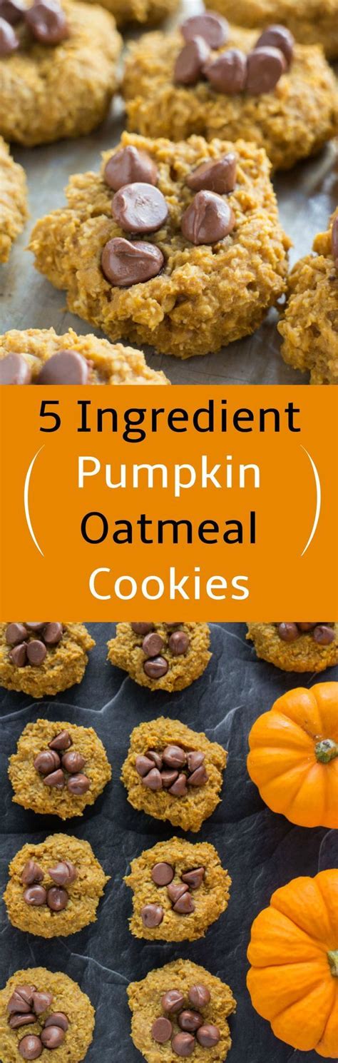 This recipe uses maple syrup as a natural sweetener. 5 Ingredient Pumpkin Oatmeal Cookies (Sugar Free Option | Recipe | Pumpkin recipes easy, Pumpkin ...
