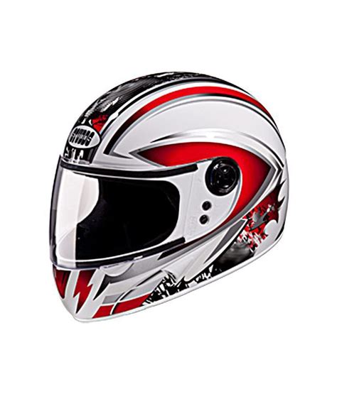Best bike gears shop in kolkata bike all accessories bike modifications phoenix travels birati, kolkata watch this. Studds - Full Face Helmet - Chrome Decor (D1 White N2 ...