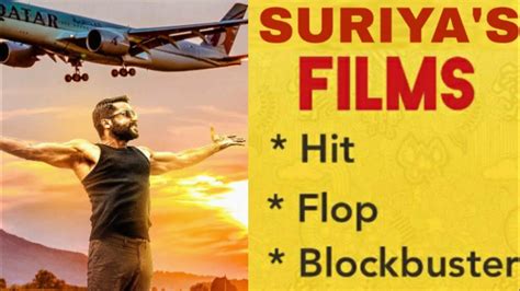 Suriya Movies Hitflop Blockbuster List Suriya 40 Movies With List
