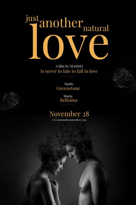 Love Or Romantic Movie Poster Template Postermywall