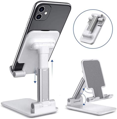 Ergonomic And Adjustable Cell Phone Stand