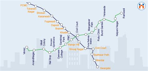 Pune Metro Rail Train Timings Fare Routes Map