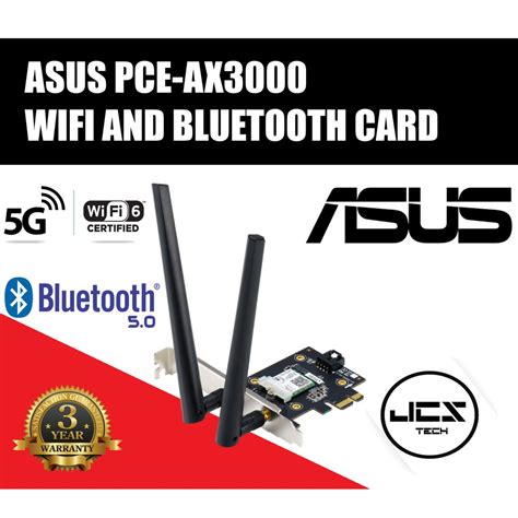 Limited Stock 80 Units Only Asus Pce Ax3000 Dual Band Pci E Wifi 6