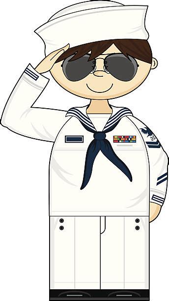 Best Sailor Salute Illustrations Royalty Free Vector Graphics And Clip
