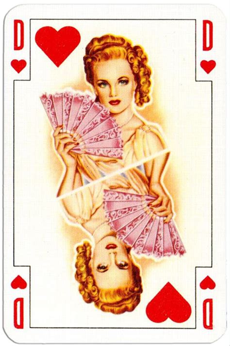 Queen Of Hearts Renovation Playing Cards Designed By Jean Hoffmann
