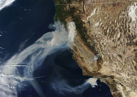 These Satellite Photos Show The Wildfires Burning California Petapixel